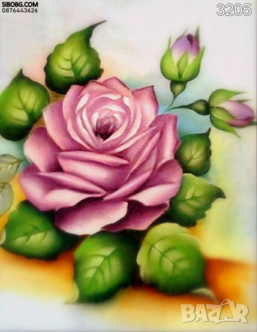 ДИAМАНТЕН ГОБЛЕН Нежна роза