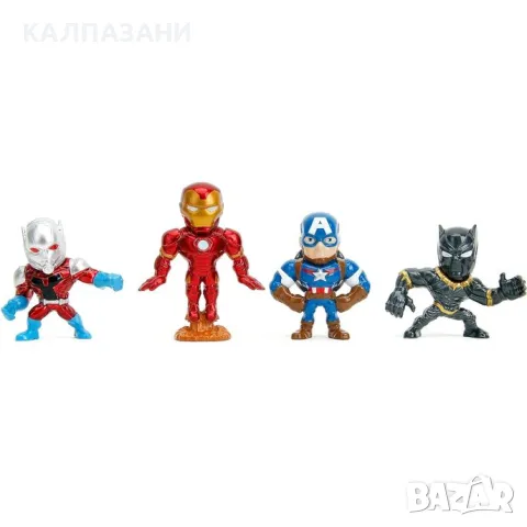 Jada Avengers Комплект 4 фигури 2.5″ 253222014, снимка 2 - Фигурки - 49009047