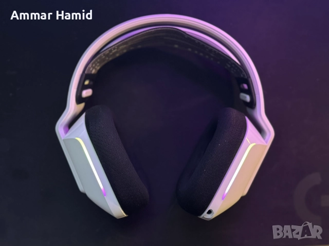 Гейминг слушалки Logitech G733 White, снимка 4 - Слушалки и портативни колонки - 52579238