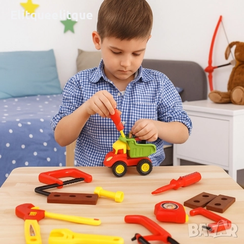 Комплект детски инструменти Deluxe Tool Set, снимка 2 - Други - 52166814