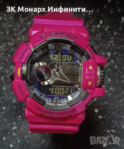 Часовник casio G Shock GBA-400 Розов