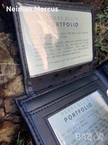 Perry Ellis • Portfolio, снимка 4 - Портфейли, портмонета - 39774928