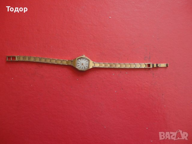 Позлатен дамски часовник Dugena, снимка 1 - Дамски - 40065592
