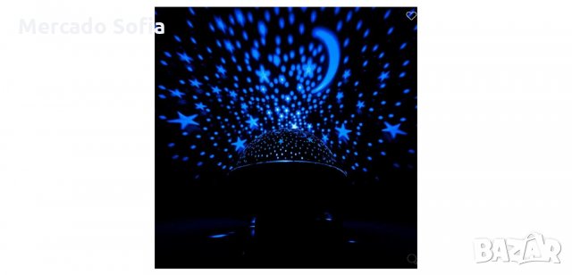 Въртящ се LED прожектор, Звезди, снимка 4 - Други - 34150418