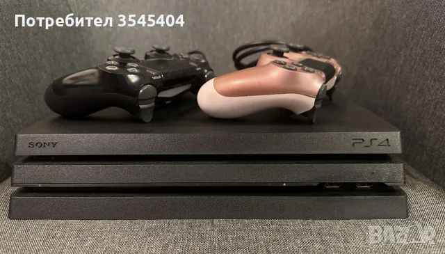 Конзола Sony PS4 Pro с два безжични джойстика и игри , снимка 7 - PlayStation конзоли - 56108041