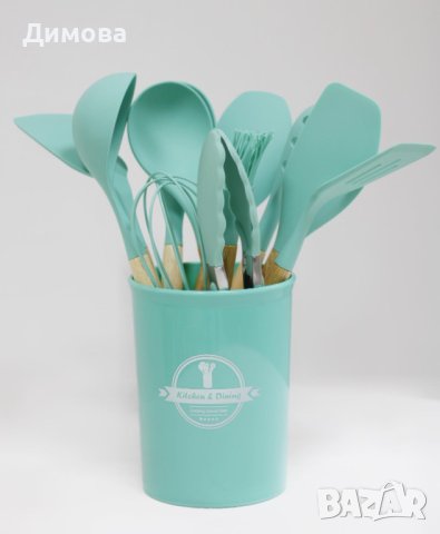 К-т прибори силикон Промо цена, снимка 6 - Прибори за хранене, готвене и сервиране - 42648813