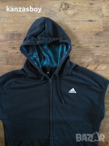 adidas Men’s Tech Full Zip Fleece Hoodie - страхотно мъжко горнище , снимка 3 - Спортни дрехи, екипи - 42262772