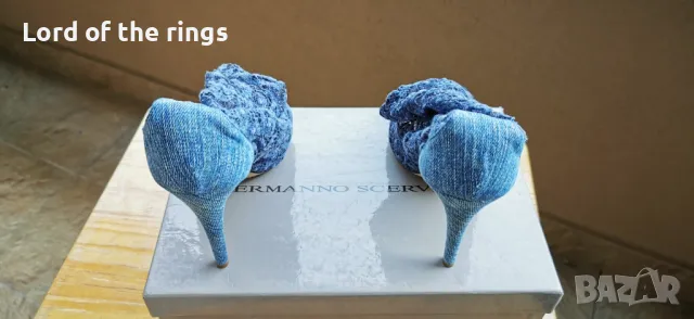Маркови оригинални елегантни дамски обувки ERMANNO SCERVINO - 40 номер, снимка 4 - Дамски елегантни обувки - 49867818