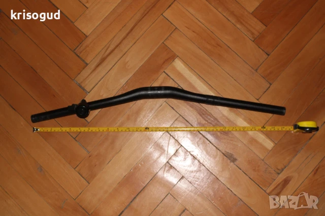 Оригинално хибридно велосипедно кормило, черно, снимка 3 - Части за велосипеди - 51251790