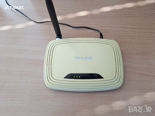 OpenWrt TP-Link TL-WR740N Рутер, снимка 4 - Рутери - 53794265