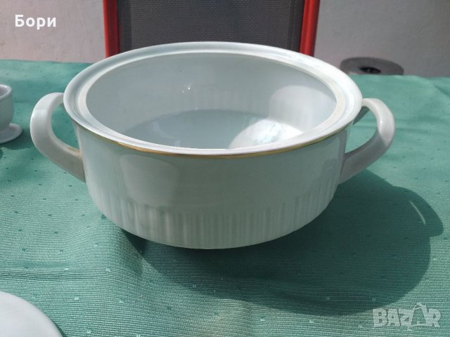 Български порцелан Супник класик, снимка 4 - Чинии - 33948445