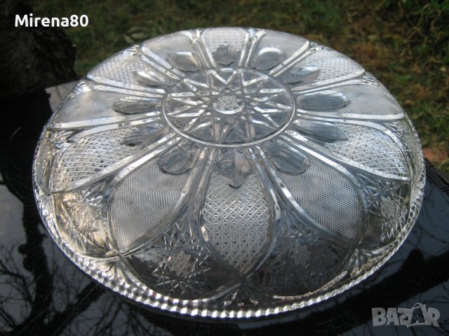 Български кристален сервиз за торта - НОВ !, снимка 8 - Сервизи - 44226724