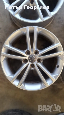 ОРИГИНАЛНИ АЛУМИНИЕВИ ДЖАНТИ ЗА ОПЕЛ ИНСИГНИЯ -5х120х67-18 цола, снимка 2 - Гуми и джанти - 53274153