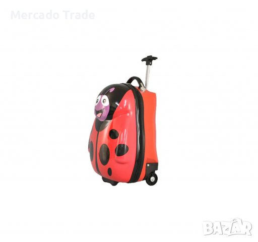 Комплект Mercado Trade, Куфар и раница, За деца, Калинка, Червен, снимка 4 - Кенгура и ранички - 40184892