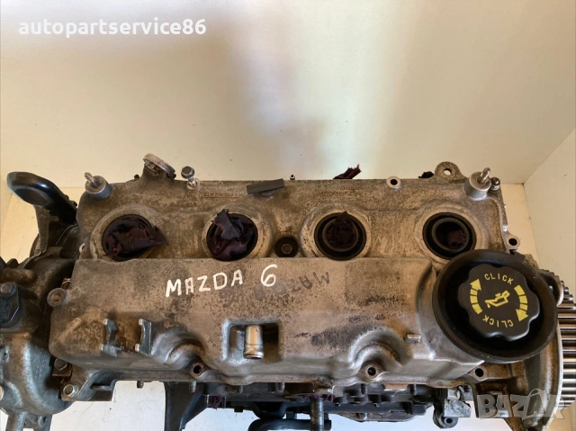 Двигател без компоненти 2.0D (140hp) 103KW за Mazda 6 (2007-2013) RF7J, снимка 3 - Части - 53714034