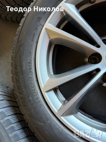 Джанти с гуми 17" BMW 5 G30/G31, снимка 9 - Гуми и джанти - 56253951