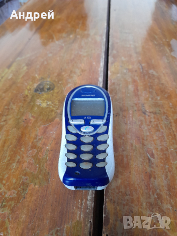 Стар телефон,GSM Siemens A50, снимка 1 - Други ценни предмети - 44559578