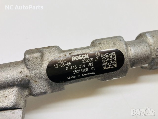 Горивна рейка за Опел Комбо 1.6 дизел A16FDH 105 коня 55215208 0445214192 BOSCH 2014, снимка 2 - Части - 42593280