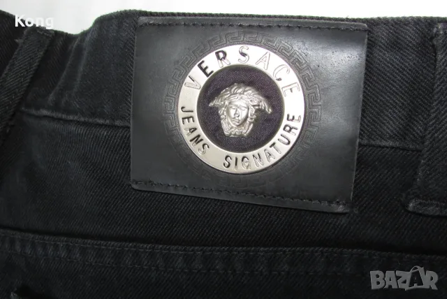 Оригинални дънки Versace jeans signature горница Burberry London Версаче made in Italy Бърбъри блуза