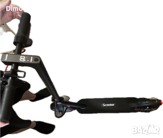 Ел. Тротинетка- iScooter i9- чисто НОВА!!!, снимка 2 - Скейтборд, ховърборд, уейвборд - 51329873