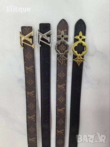 колани от естествена кожа в кутия Louis Vuitton , снимка 2 - Колани - 52509544