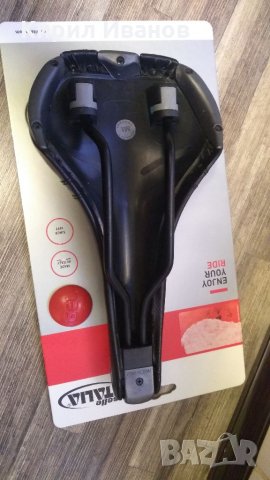 Нова кожена седалка NOB Selle Italia trimatic 2 , снимка 5 - Части за велосипеди - 35732527