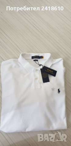 POLO Ralph Lauren Pique Cotton Slim Fit Mens Size 2XL НОВО! ОРИГИНАЛ! Мъжка Тениска!, снимка 14 - Тениски - 41457599