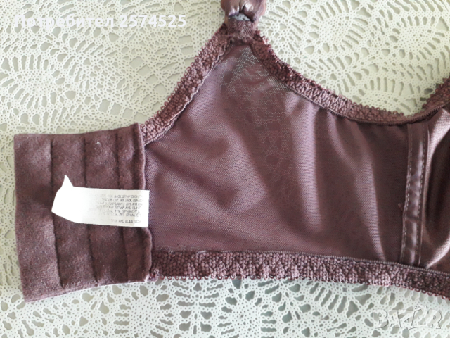 Вносен лилав сутиен от Америка 80DD, снимка 8 - Бельо - 44809752