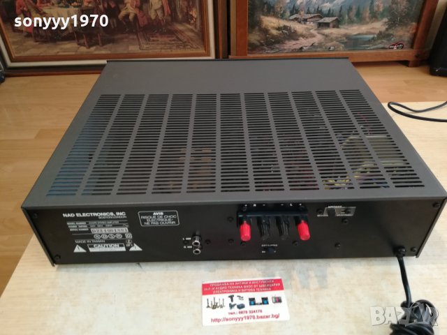 NAD-КРАИНО СТЪПАЛО-ВНОС SWISS 0602221805, снимка 10 - Ресийвъри, усилватели, смесителни пултове - 35693428