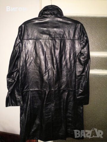 Мъжко кожено яке от естествена кожа XL, снимка 2 - Якета - 34879125