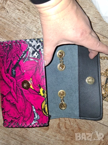 дамска чанта Alviero Rodriguez Borsa Madame Floral Leopard, снимка 6 - Чанти - 53716050