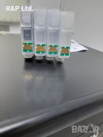 ЧИСТО НОВИ  Canon TS3550i и EPSON XP 2105  и  XP 2205 с презареждаеми касети, снимка 8 - Друга електроника - 50890100