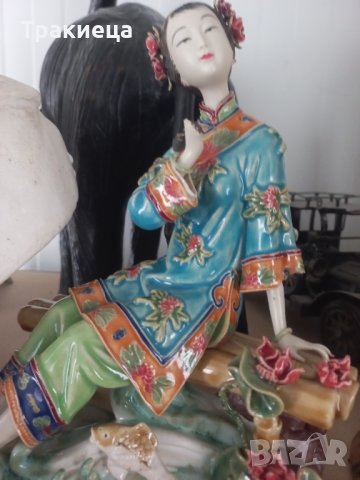 Стара Японска порцеланова статуетка, снимка 7 - Антикварни и старинни предмети - 40317147