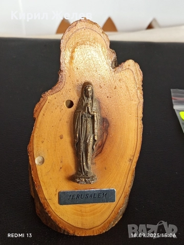 Красив сувенир Дева Мария Йерусалим много красив за КОЛЕКЦИЯ 50506, снимка 8 - Други ценни предмети - 51757953