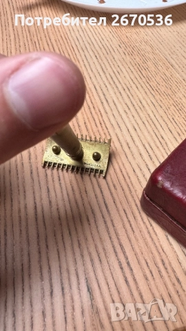 Антика самобръсначка Guilette, снимка 5 - Антикварни и старинни предмети - 52632848