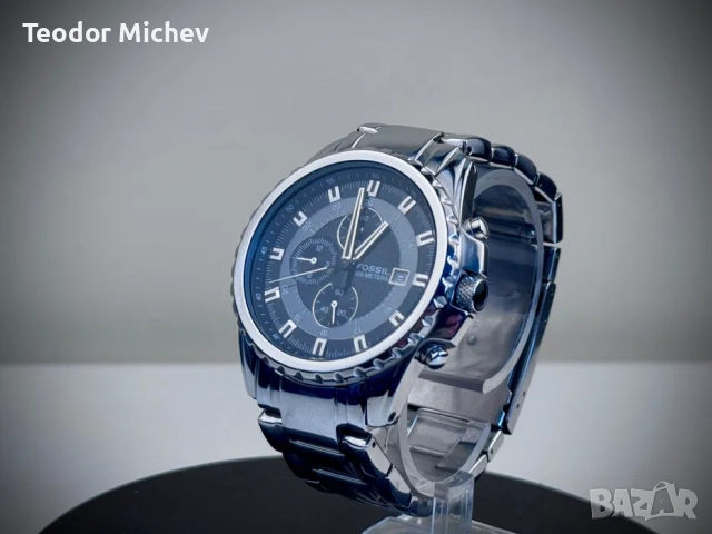 Fossil Decker – мъжки хронограф, отлично състояние