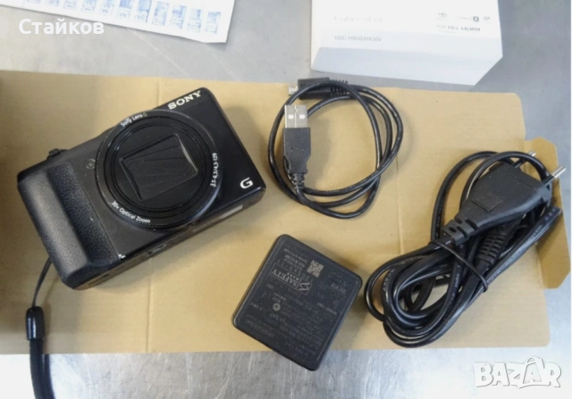 Цифров фотоапарат Sony Cyber-shot DSC-HX50 Wi-Fi,SMART, снимка 3 - Фотоапарати - 53632568