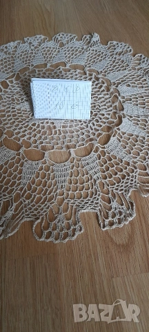 Ръчно плетени на една кука покривки, дантела, снимка 11 - Други стоки за дома - 53171965