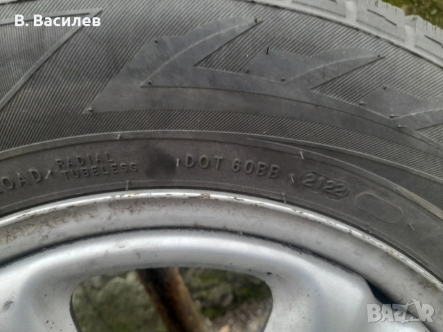 железни джанти с гуми за Subaru 16 цола, снимка 7 - Гуми и джанти - 53691287