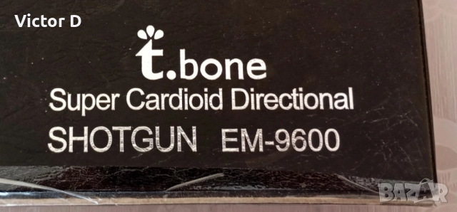 Мкрофони - T-Bone EM 9600 SHOTGUN, снимка 4 - Микрофони - 52278257