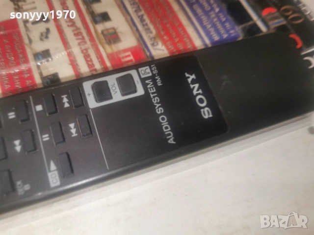 SONY RM-S51 AUDIO REMOTE-ВНОС SWISS 2512251852, снимка 8 - Ресийвъри, усилватели, смесителни пултове - 52899106