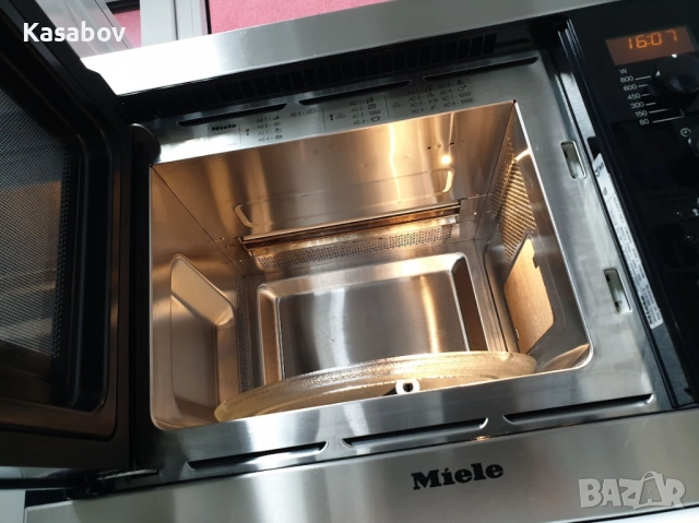 17L - Miele M8151-2 Микровълнова Фурна с Грил за вграждане, снимка 6 - Микровълнови - 52488168