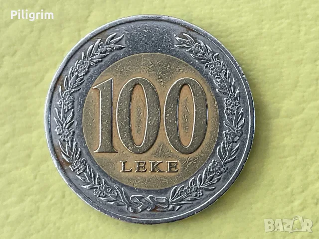 Албания 100 леке 2000 г., снимка 2 - Нумизматика и бонистика - 55881644