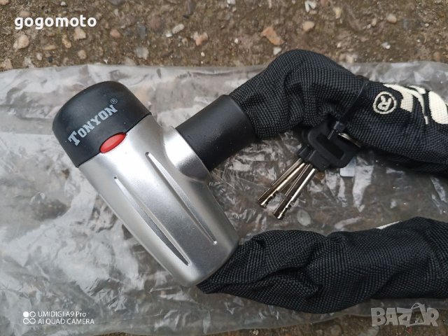 Катинар, ВЕРИГА за мотор, чопър, мотоциклет, мотопед, колело, велосипед, рокер, снимка 9 - Аксесоари и консумативи - 41190178