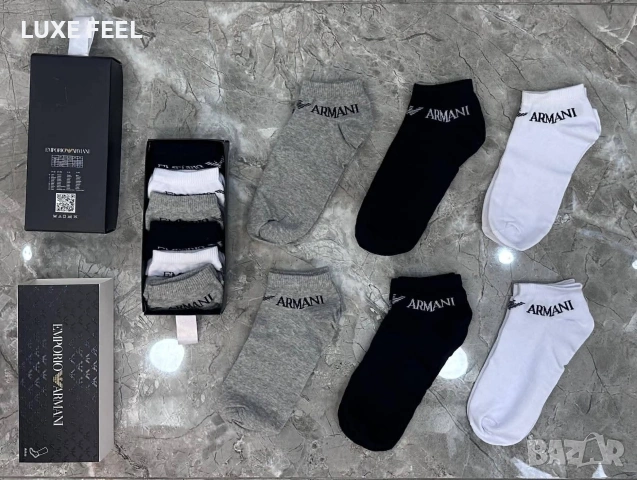 Balenciaga 🔹 Nike 🔹 Louis Vuitton 🔹 Balenciaga 🔹 6бр в Кутия , снимка 14 - Мъжки чорапи - 53831120