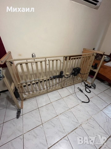 Електрическо болнично легло с актидекубитален матрак, снимка 4 - Други - 52921603