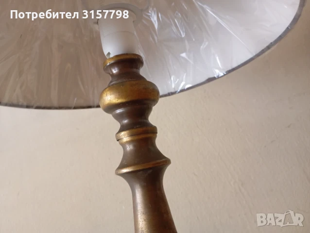 Барокова настолна лампа., снимка 5 - Настолни лампи - 51156440