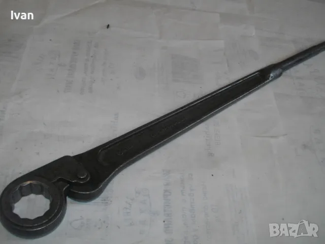 ТРЕСЧОТЪЧЕН КАМИОНАДЖИЙСКИ КЛЮЧ ШАРНИРЕН РАЗДВИЖЕН 36мм ЗВЕЗДА НЕМСКИ ГОЛЯМ WALTER СТАРО КАЧЕСТВО , снимка 3 - Други инструменти - 48228748