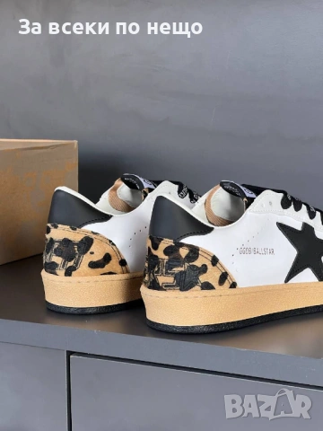 Golden Goose Дамски Маратонки Естествена Кожа👟Дамски Спортни Обувки - Различни Цветове Код E1289, снимка 8 - Маратонки - 53756540