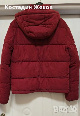  Мъжко оригинално късо зимно яке с капитуниран дизайн. Lee Cooper. Като ново. , снимка 8 - Якета - 53242401